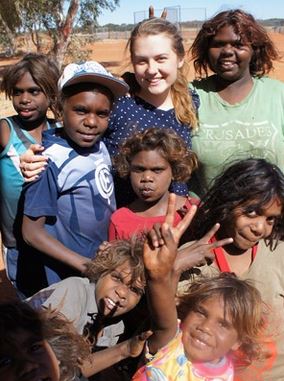 Paige Ebersohn in the Northern Territory